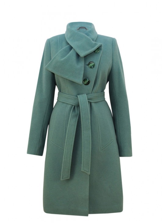 М-3217 Демисезонное женское пальто из кашемира